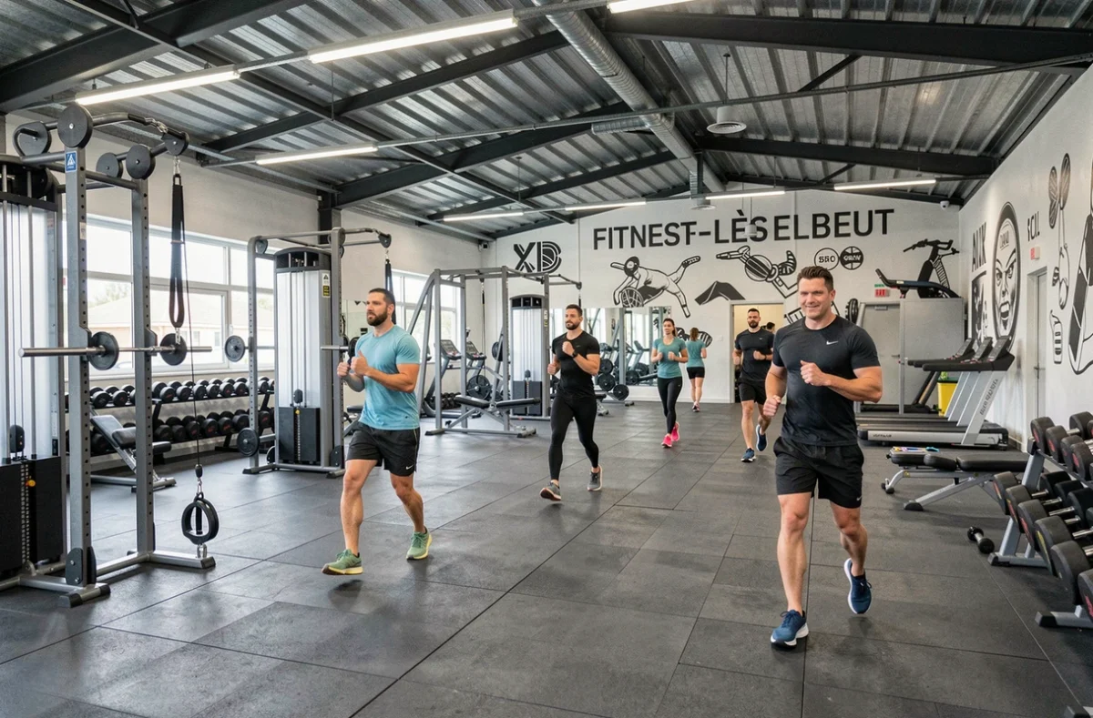 Salle de sport Fitness Park Saint-Pierre-lès-Elbeuf avec zone de musculation et équipements modernes